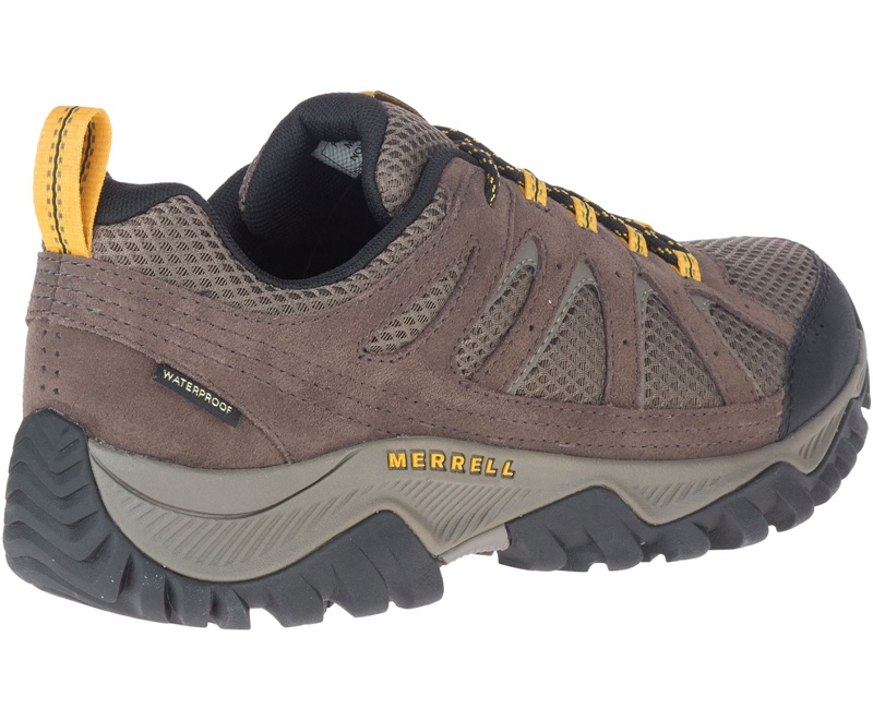 Merrell Oakcreek Men's Hiking Boots Coffee | 4605-PZURF