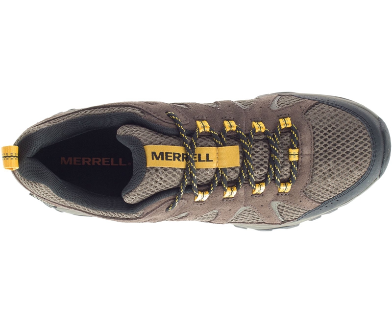 Merrell Oakcreek Men's Hiking Boots Coffee | 4605-PZURF