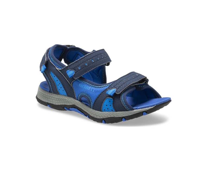 Merrell Panther 2.0 Kids' Sandals Navy | 9527-MSFGJ