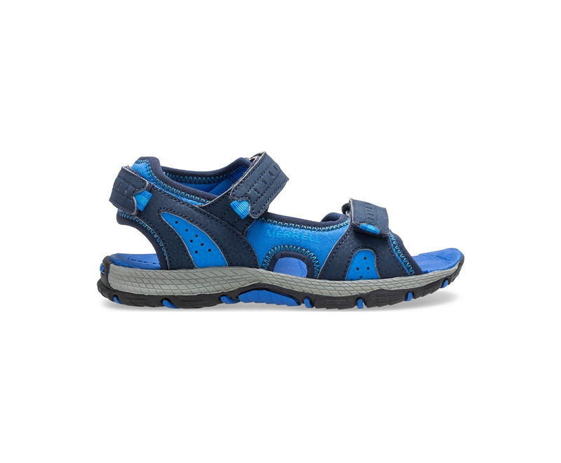 Merrell Panther 2.0 Kids\' Sandals Navy | 9527-MSFGJ