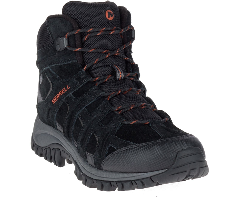 Merrell Phoenix 2 Mid Thermo Men's Hiking Boots Black | 6298-KZDYV