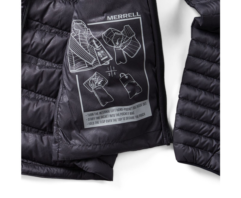 Merrell Ridgevent™ Thermo Women's Jackets Black | 2913-XFIDG