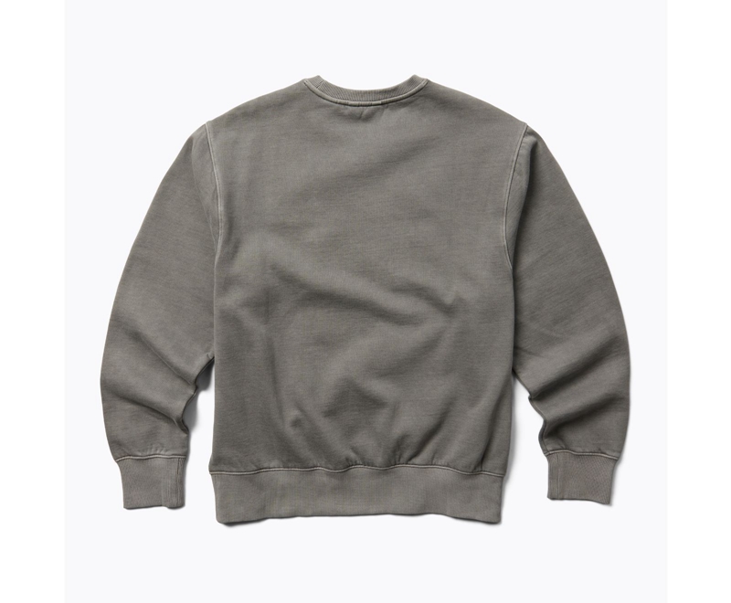 Merrell Scout Crew Men's Sweatshirts Grey | 9628-VZICX