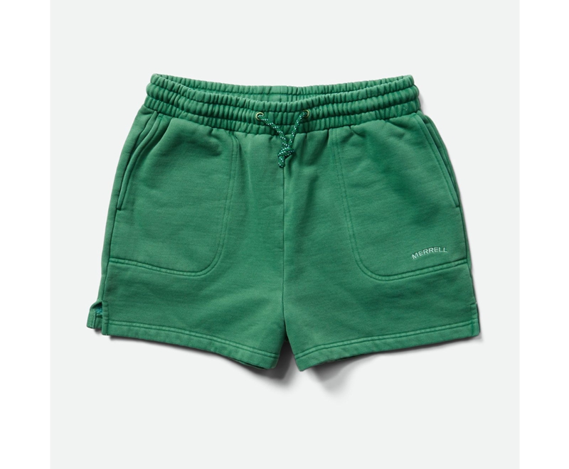 Merrell Scout Women's Shorts Green | 0796-ROCML