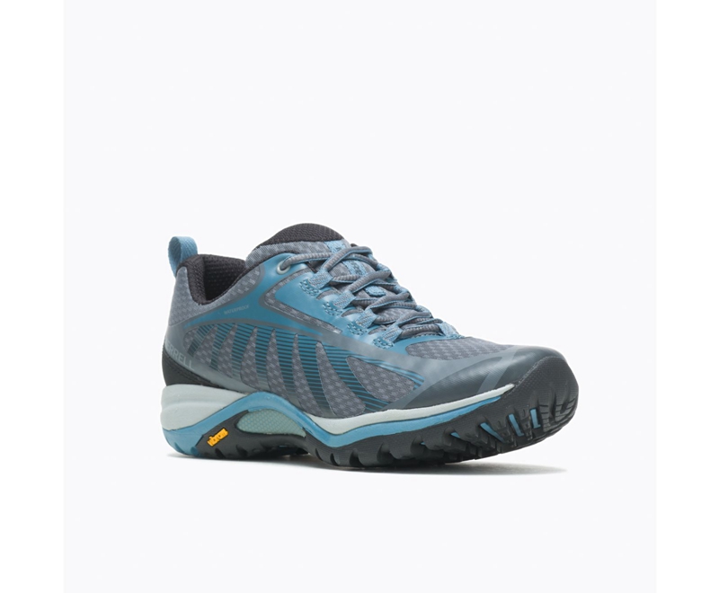 Merrell Siren Edge 3 Wide Width Women's Hiking Shoes Blue | 4518-BKCUE