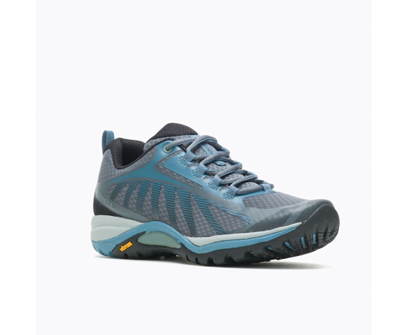 Merrell Siren Edge 3 Women's Hiking Shoes Blue | 6239-MZPFB