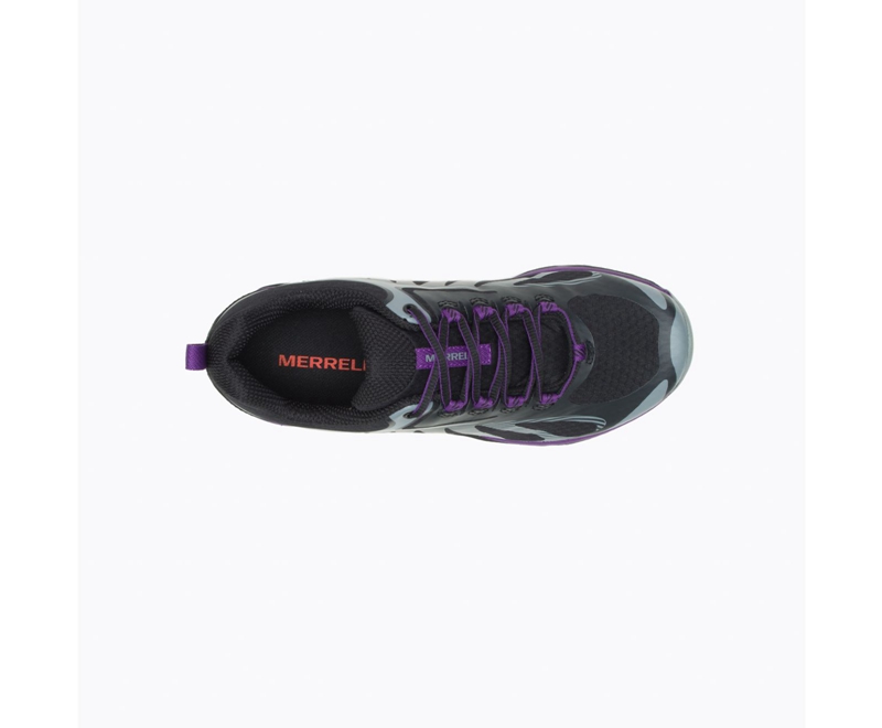 Merrell Siren Edge 3 Women's Hiking Shoes Black | 7053-MZJEX