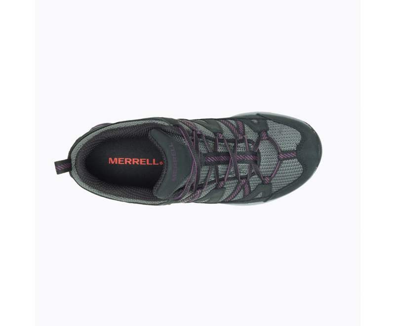 Merrell Siren Sport 3 Wide Width Women's Hiking Shoes Black | 0149-QWYZI