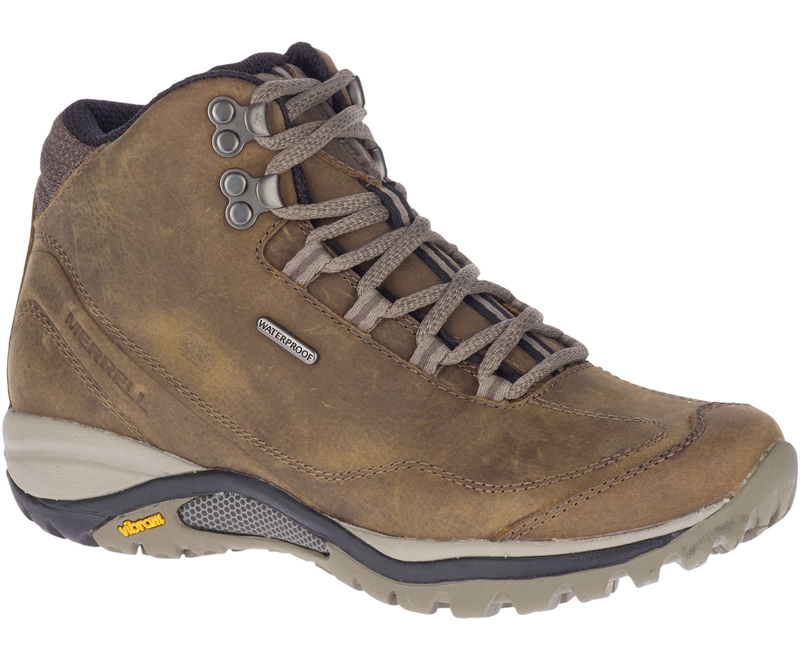 Merrell Siren Traveller 3 Mid Women's Waterproof Boots Copper Brown | 5134-XNGTQ