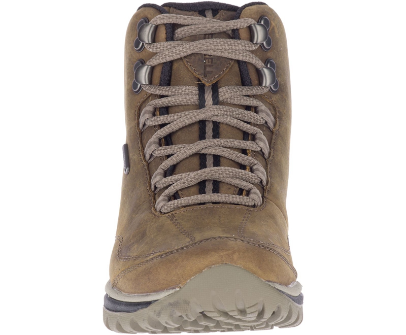 Merrell Siren Traveller 3 Mid Women's Waterproof Boots Copper Brown | 5134-XNGTQ