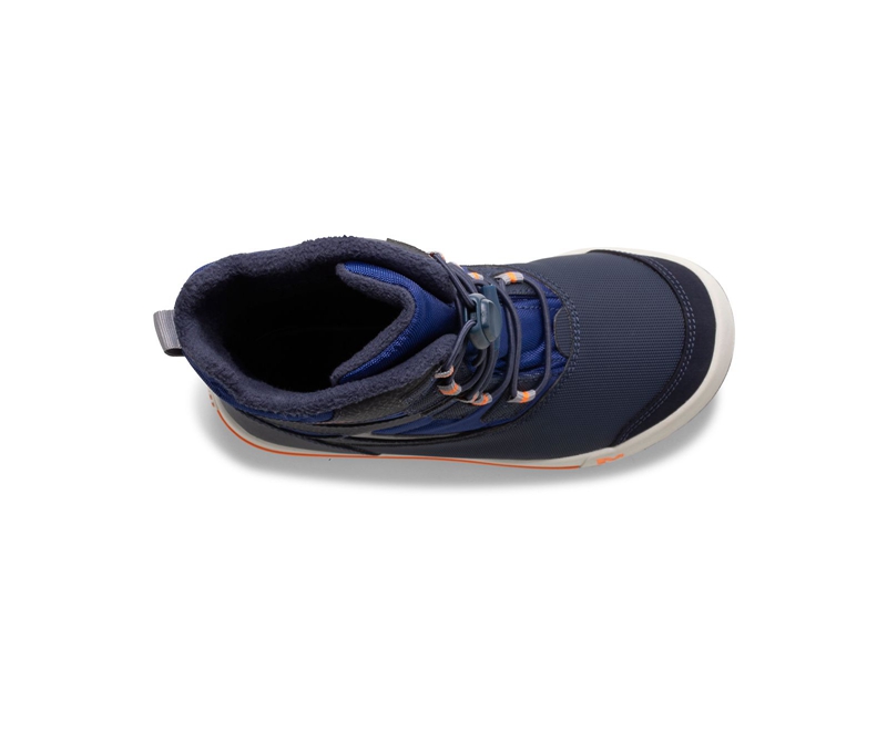 Merrell Snow Bank 3.0 Kids' Winter Boots Navy | 5147-AYPHV