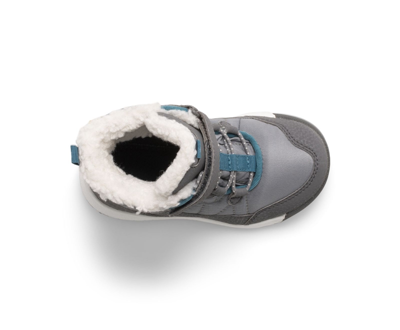 Merrell Snow Crush 3.0 Jr. Kids' Hiking Boots Grey | 8420-HMFQE