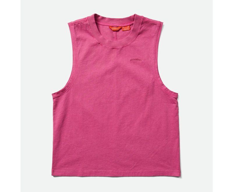 Merrell Sunbaked Tank Women\'s Vest Fuchsia | 1932-GQXIF