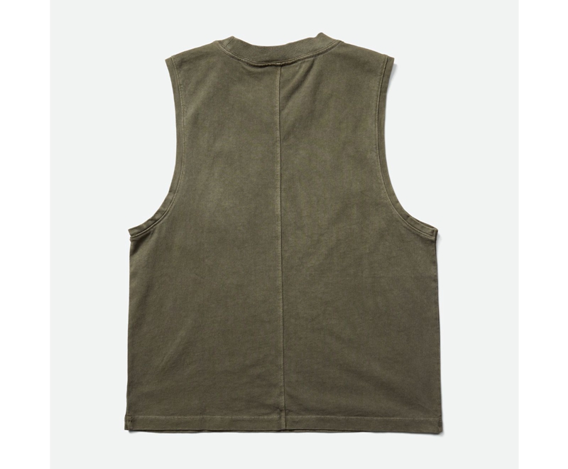 Merrell Sunbaked Tank Women's Vest Olive | 3894-AEVIO