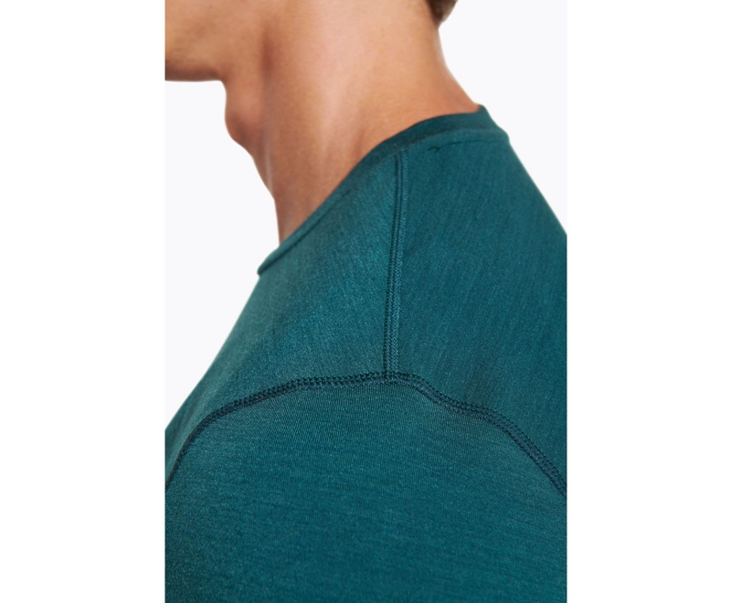 Merrell Tencel™ Sleeve Men's T Shirts Green | 6482-VDNXT