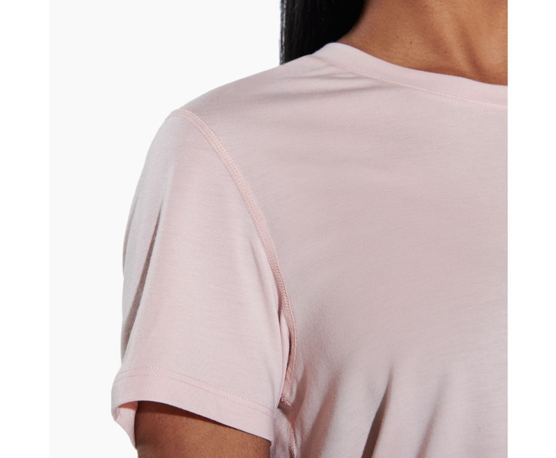 Merrell Tencel™ Sleeve Women's T Shirts Rose | 2593-WUMJT