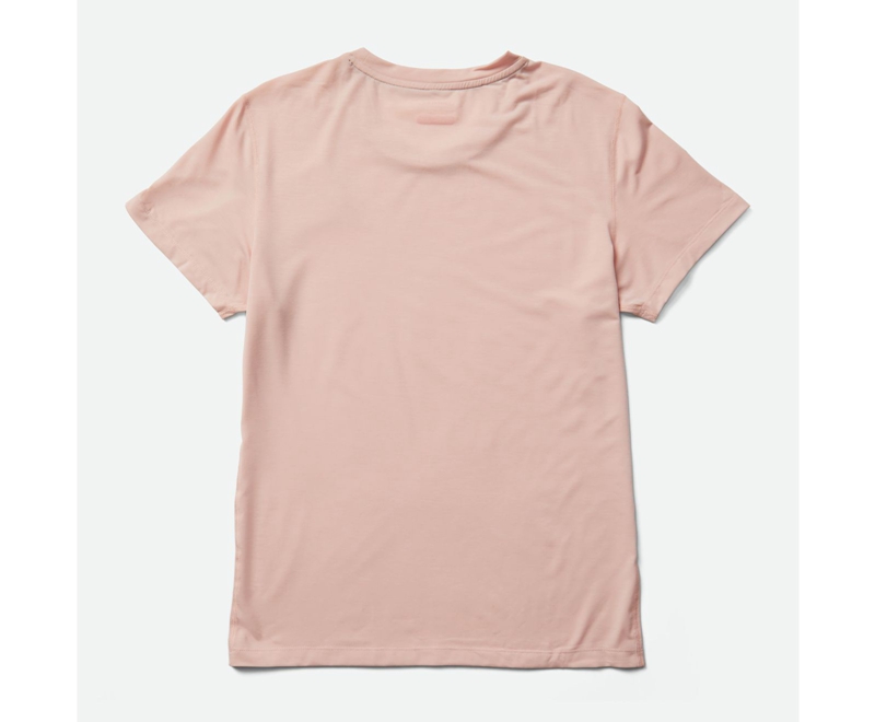 Merrell Tencel™ Sleeve Women's T Shirts Rose | 2593-WUMJT