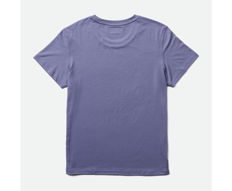 Merrell Tencel™ Sleeve Women's T Shirts Purple | 9308-GMQCH