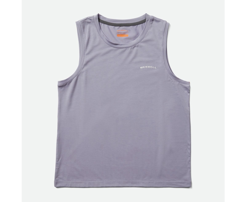 Merrell Tencel™ Tank Women's Vest Silver | 3025-QYOEM