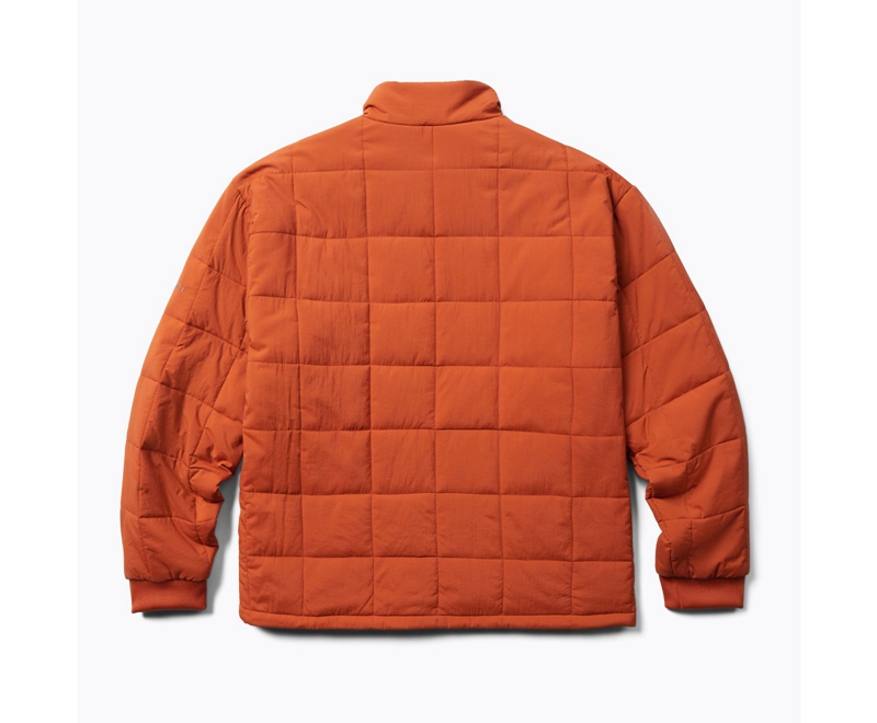 Merrell Terrain Insulated Men's Jackets Orange | 4086-YBASF