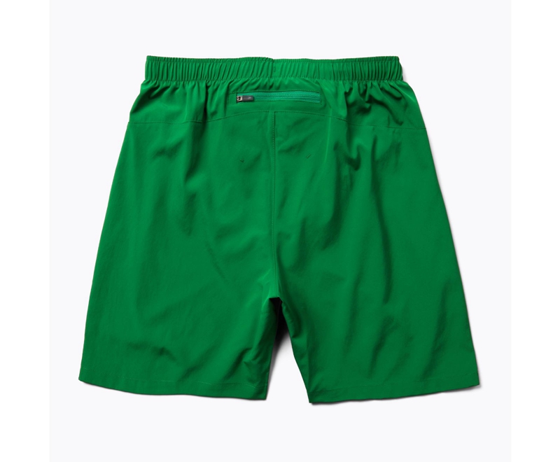 Merrell Terrain Run Men's Shorts Green | 6129-SKOJD