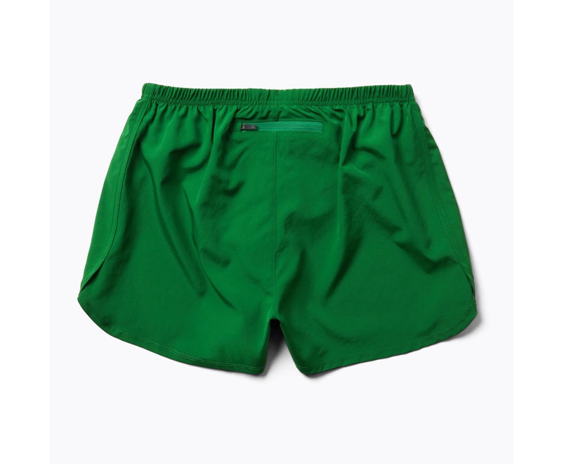 Merrell Terrain Run Women's Shorts Green | 0561-CMHYK