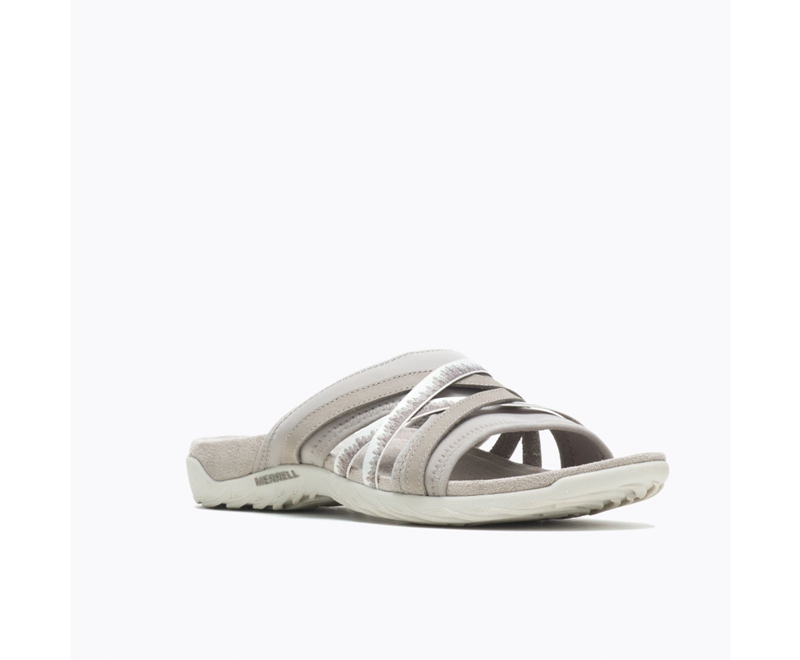 Merrell Terran 3 Cush Slide Women's Sandals Grey | 7682-GNFQS