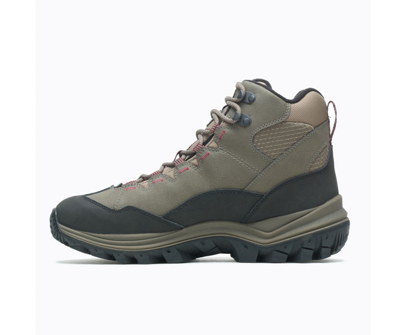 Merrell Thermo Chill Mid Men's Hiking Boots Olive | 0835-FUIXL