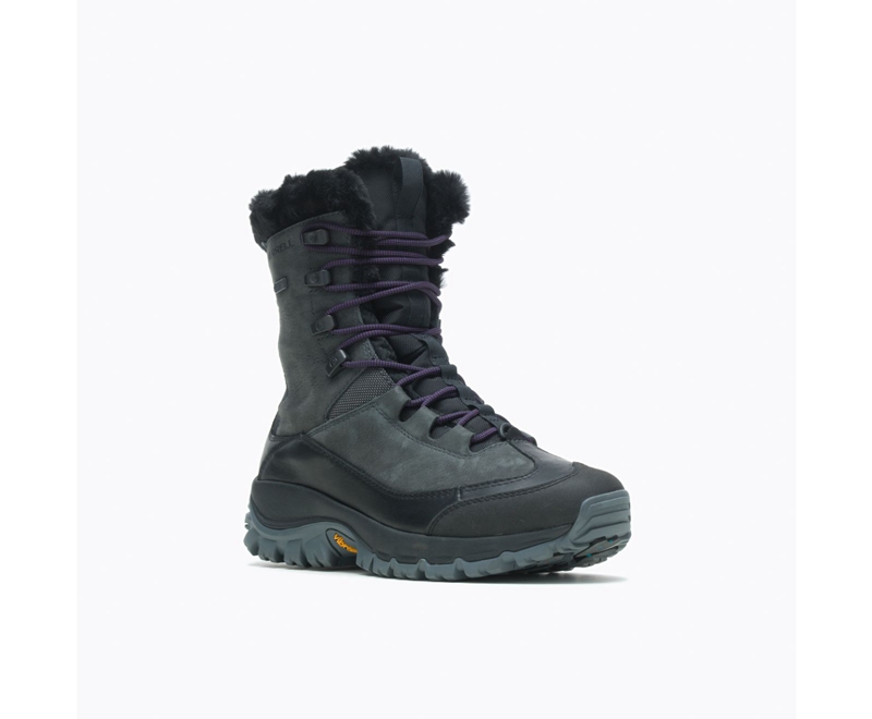 Merrell Thermo Rhea Mid Women's Casual Boots Grey | 2983-AOMCY