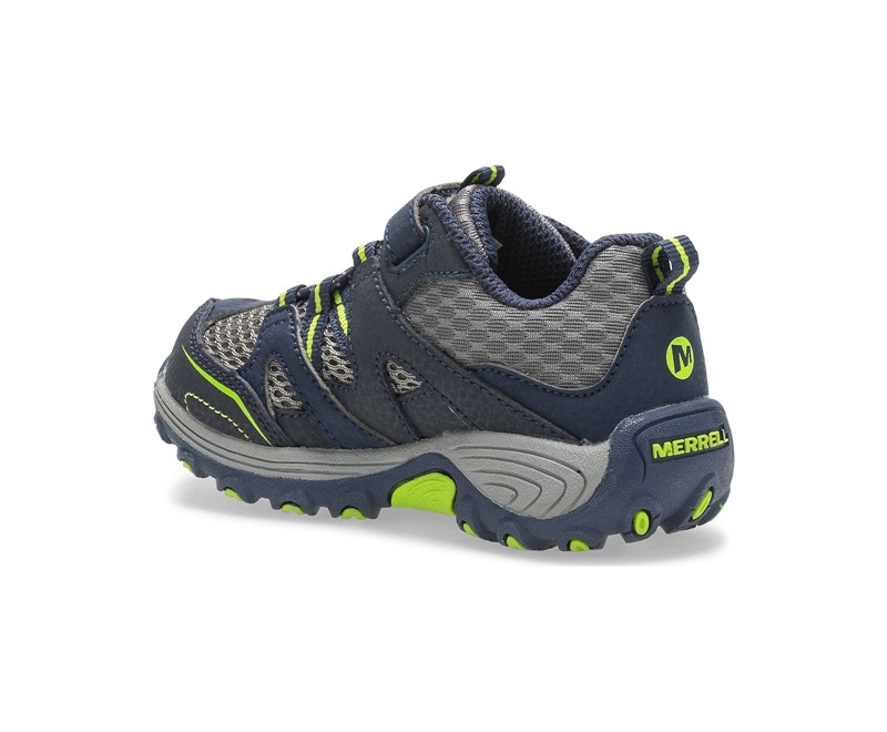 Merrell Trail Chaser Jr. Kids' Sneakers Navy / Green | 7410-GAPQD