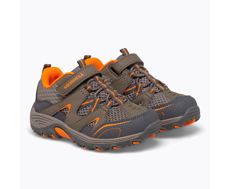 Merrell Trail Chaser Jr. Kids' Sneakers Brown | 7620-PMZNJ