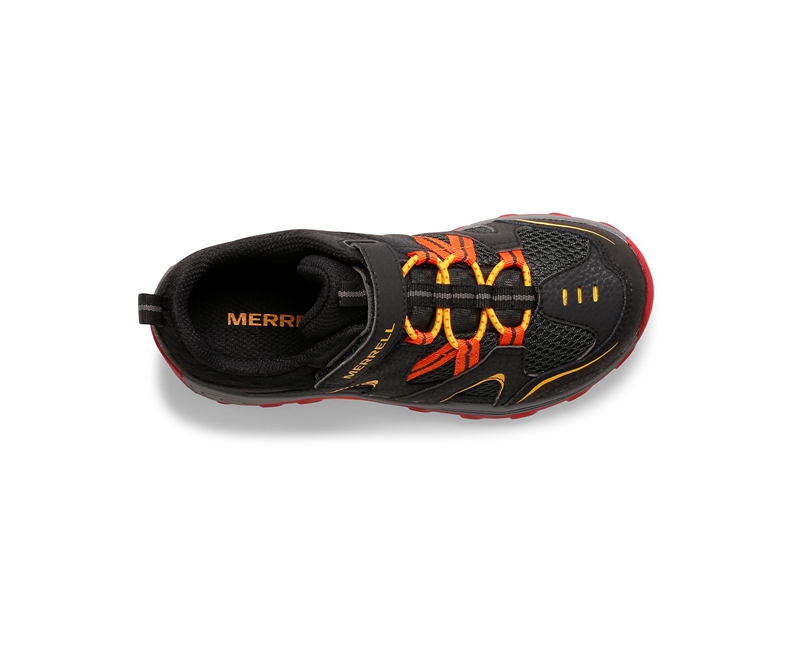 Merrell Trail Chaser Kids' Sneakers Black / Grey / Red | 3697-UZJQD