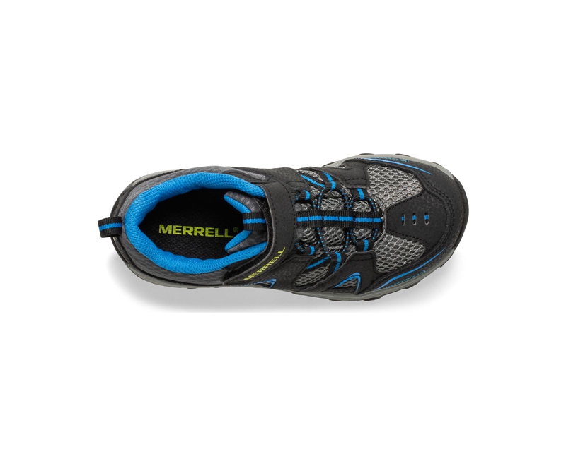 Merrell Trail Chaser Kids' Sneakers Black / Blue | 9257-WLCSB