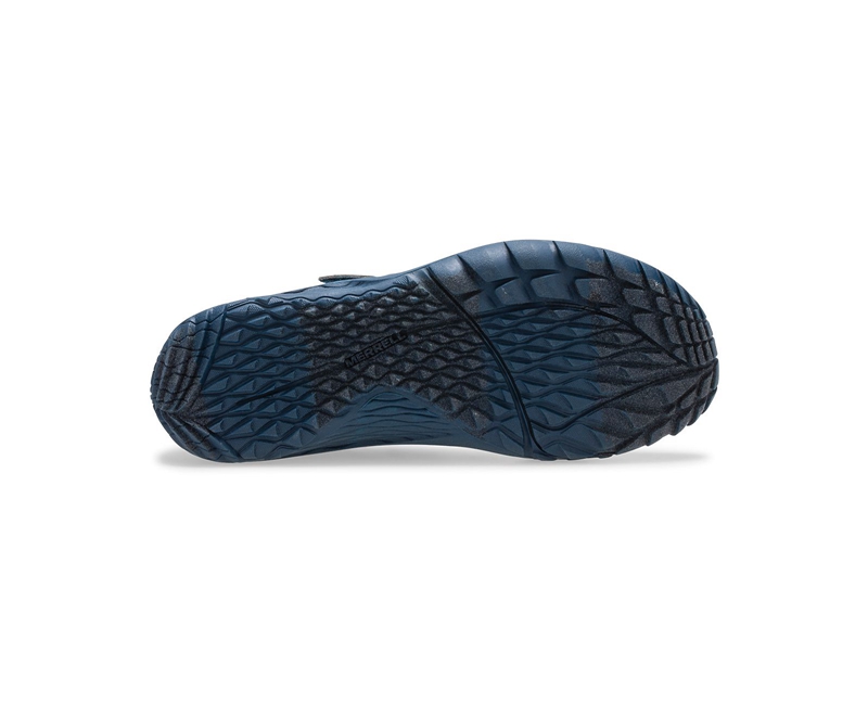 Merrell Trail Glove 5 A/C Kids' Slip Ons Blue | 2641-ARWFP