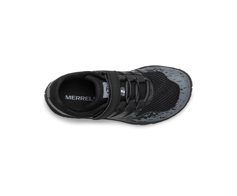 Merrell Trail Glove 5 A/C Kids' Slip Ons Black | 7984-BQACI