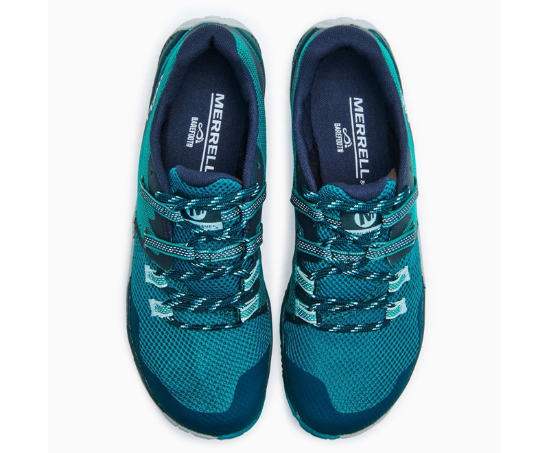 Merrell Trail Glove 6 Women's Trail Running Shoes Blue | 3695-HITXM