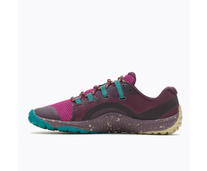 Merrell Trail Glove 6 Women's Trail Running Shoes Fuchsia | 4895-HLNSG