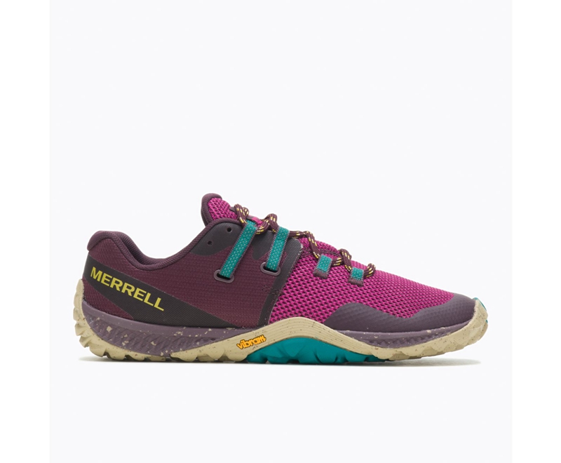 Merrell Trail Glove 6 Women\'s Trail Running Shoes Fuchsia | 4895-HLNSG