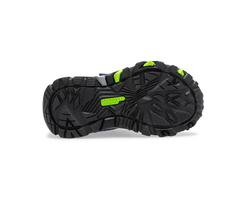 Merrell Trail Quest Jr. Kids' Sneakers Blue / Green | 7629-PSADG