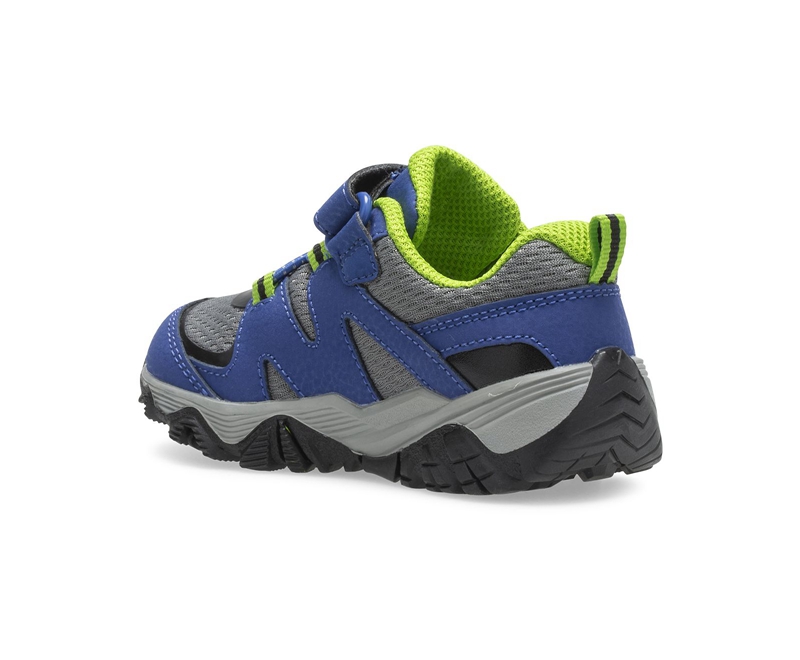 Merrell Trail Quest Jr. Kids' Sneakers Blue / Green | 7629-PSADG