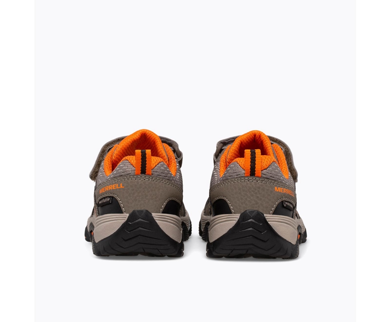 Merrell Trail Quest Jr. Kids' Sneakers Grey / Orange | 9351-XZTUY