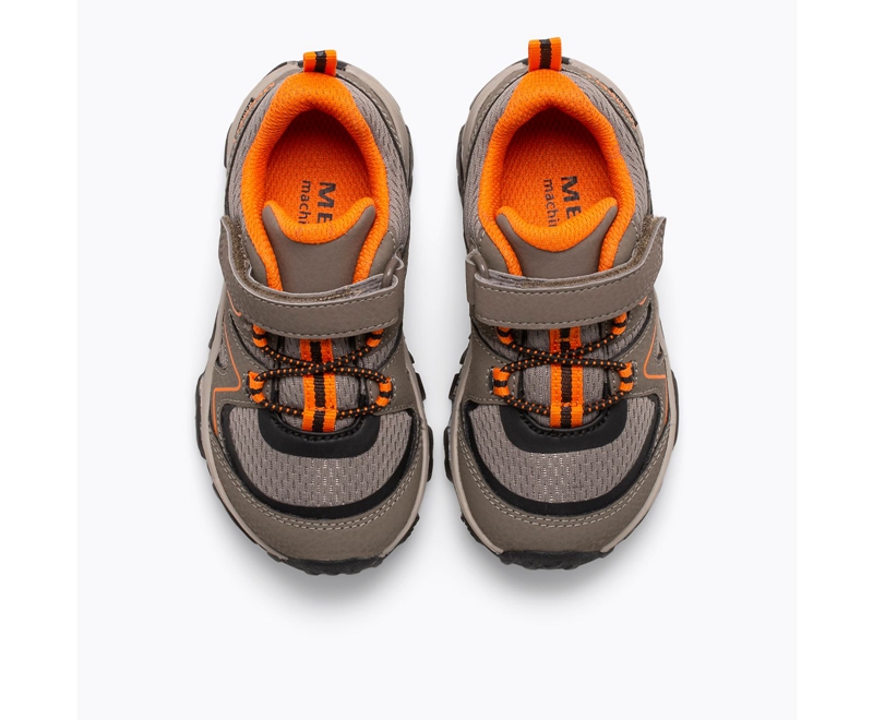 Merrell Trail Quest Jr. Kids' Sneakers Grey / Orange | 9351-XZTUY