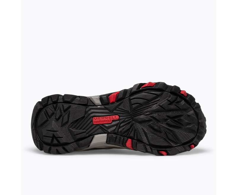 Merrell Trail Quest Kids' Sneakers Grey / Red / Black | 7092-MCBUL