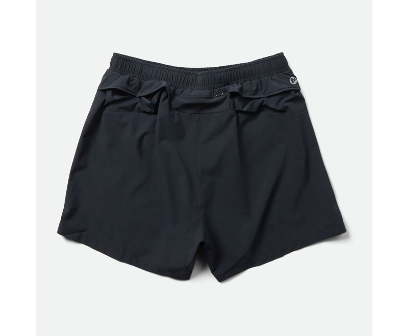 Merrell Trail Running Men's Shorts Black | 0814-NQMPX