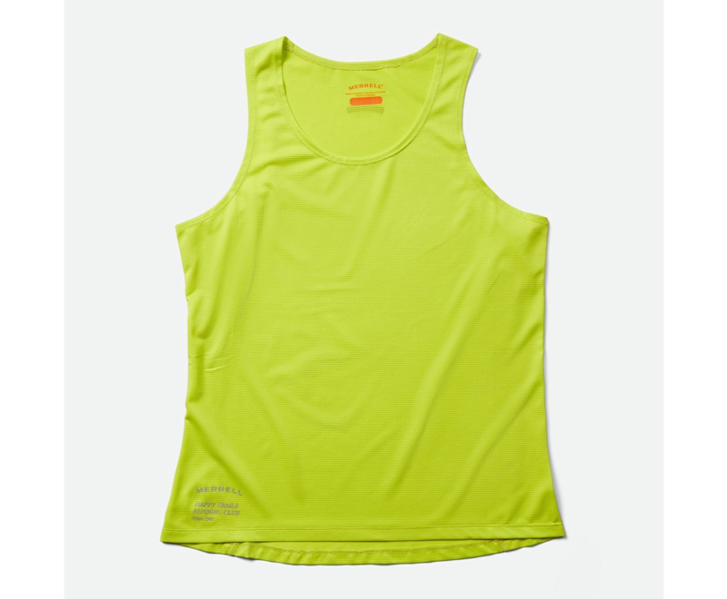 Merrell Trail Running Singlet Women\'s Vest Yellow | 2804-URIGE