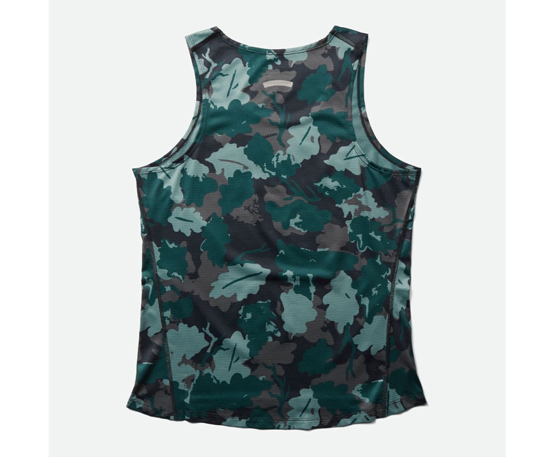 Merrell Trail Running Singlet Women's Vest Green | 4129-EXFQD