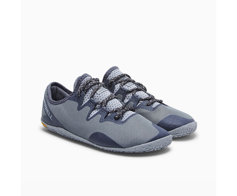 Merrell Vapor Glove 5 Women's Trail Running Shoes Navy | 0275-CIPGO