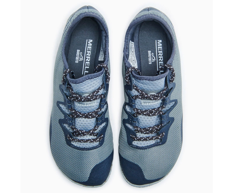 Merrell Vapor Glove 5 Women's Trail Running Shoes Navy | 0275-CIPGO