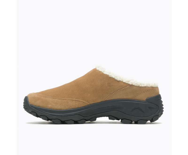 Merrell Winter Slide Women's Slip Ons Brown | 0517-DWRGL