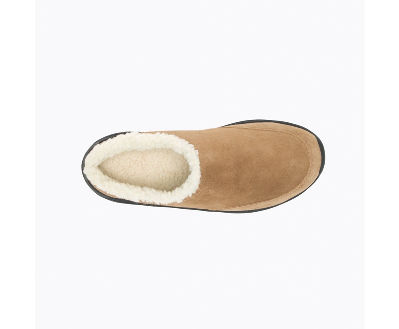 Merrell Winter Slide Women's Slip Ons Brown | 0517-DWRGL